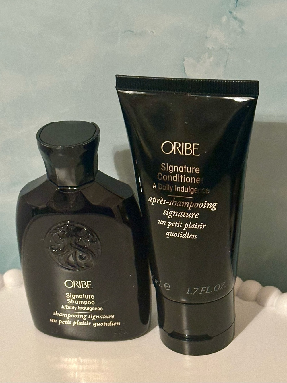 Oribe Signature Shampoo/Conditioner Travel Set -NWOB
